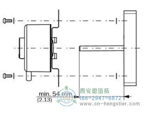通孔空心軸編碼器的安裝方法 通孔空心軸編碼器的安裝方法
