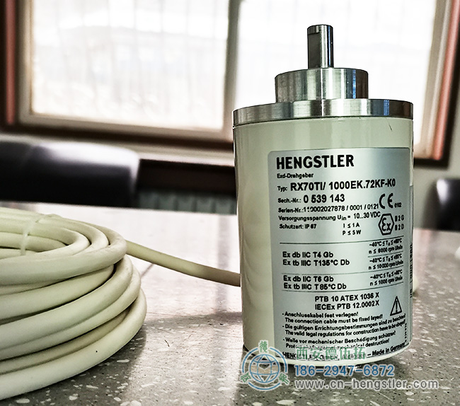 Hengstler亨士樂RX70TI系列防爆編碼器實物照片 Hengstler亨士樂RX70TI系列防爆編碼器實物照片